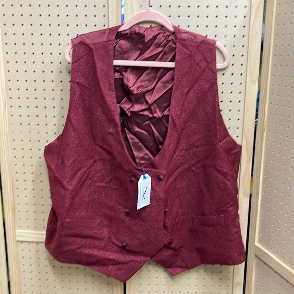 Sebastian Cruz Couture vest nwt size 54R - Picture 1 of 10